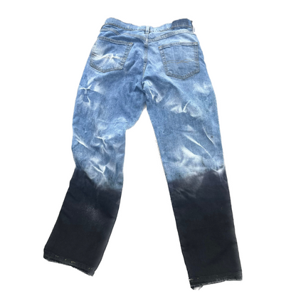 White-Dye Saint Jeans